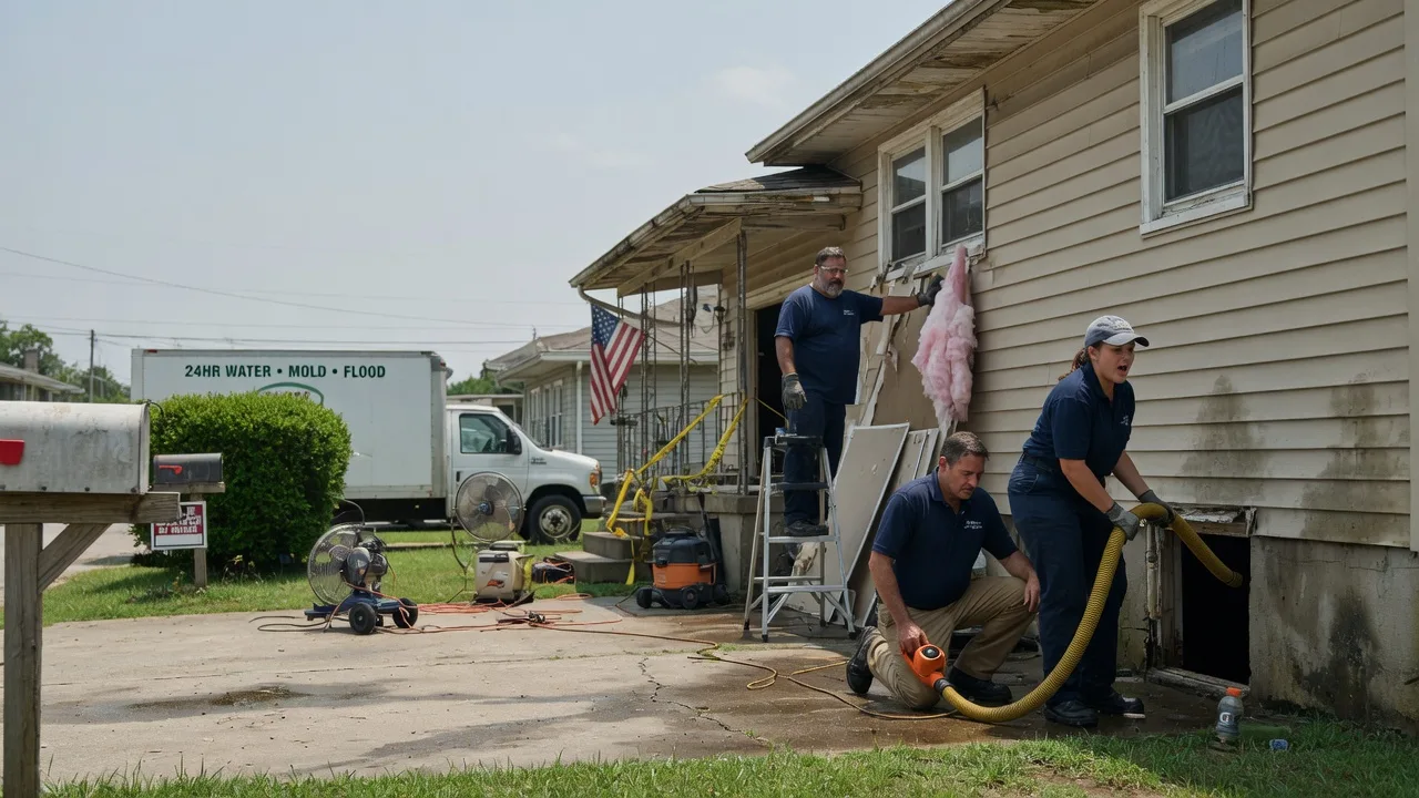 Water Damage Repair in Donner, LA near me
